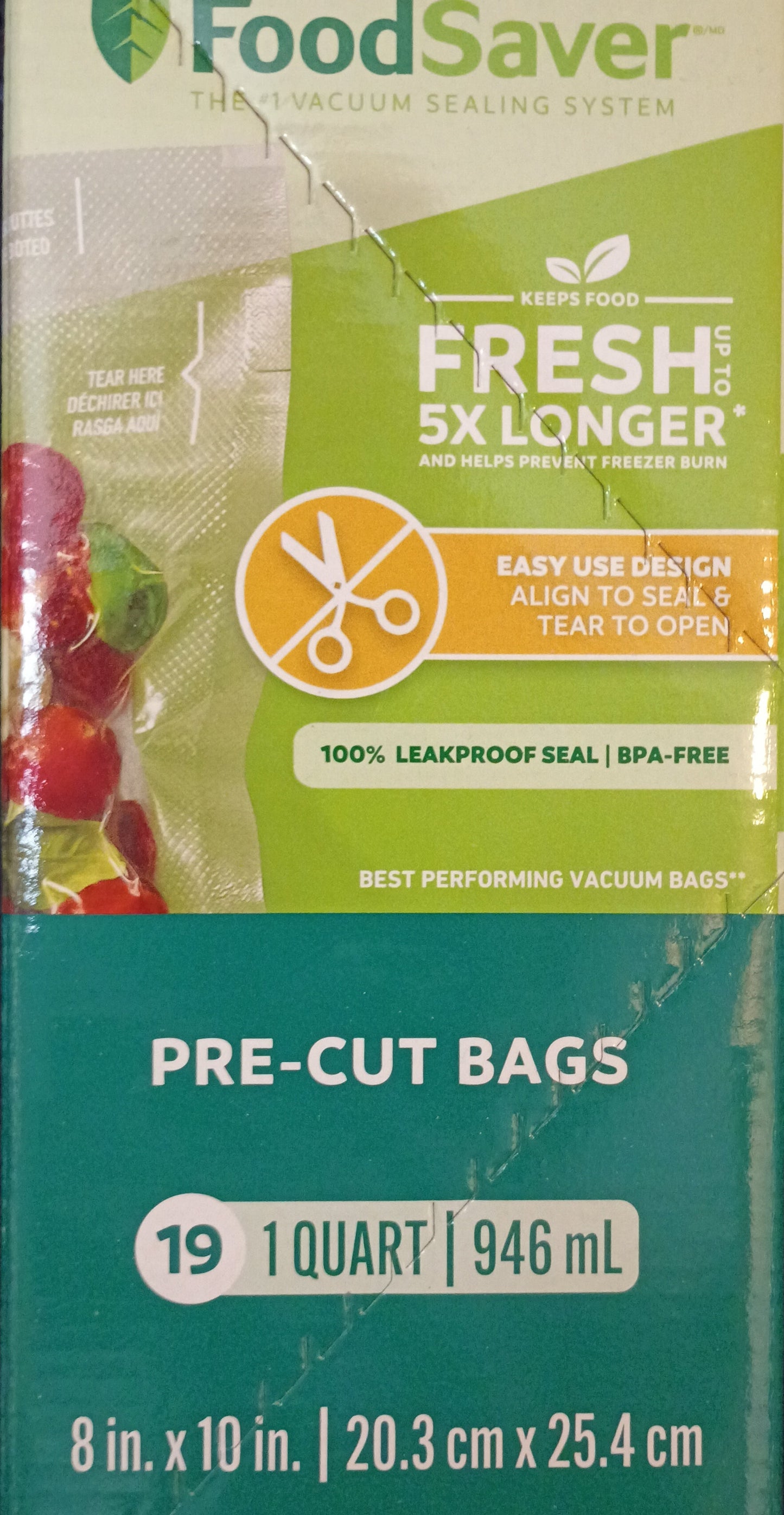 Food saver bags